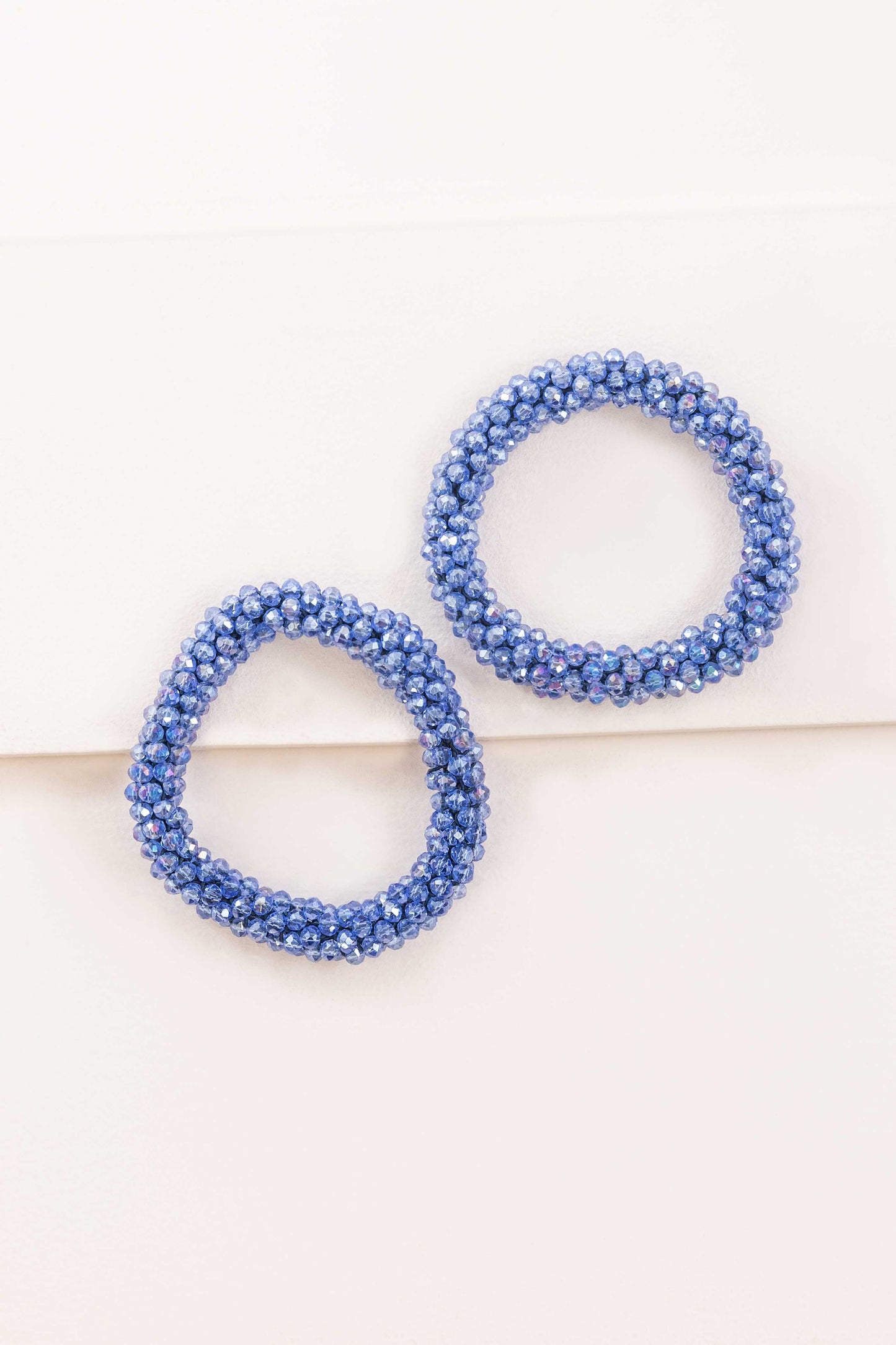Beaded Rope Bracelet | Blue Chill