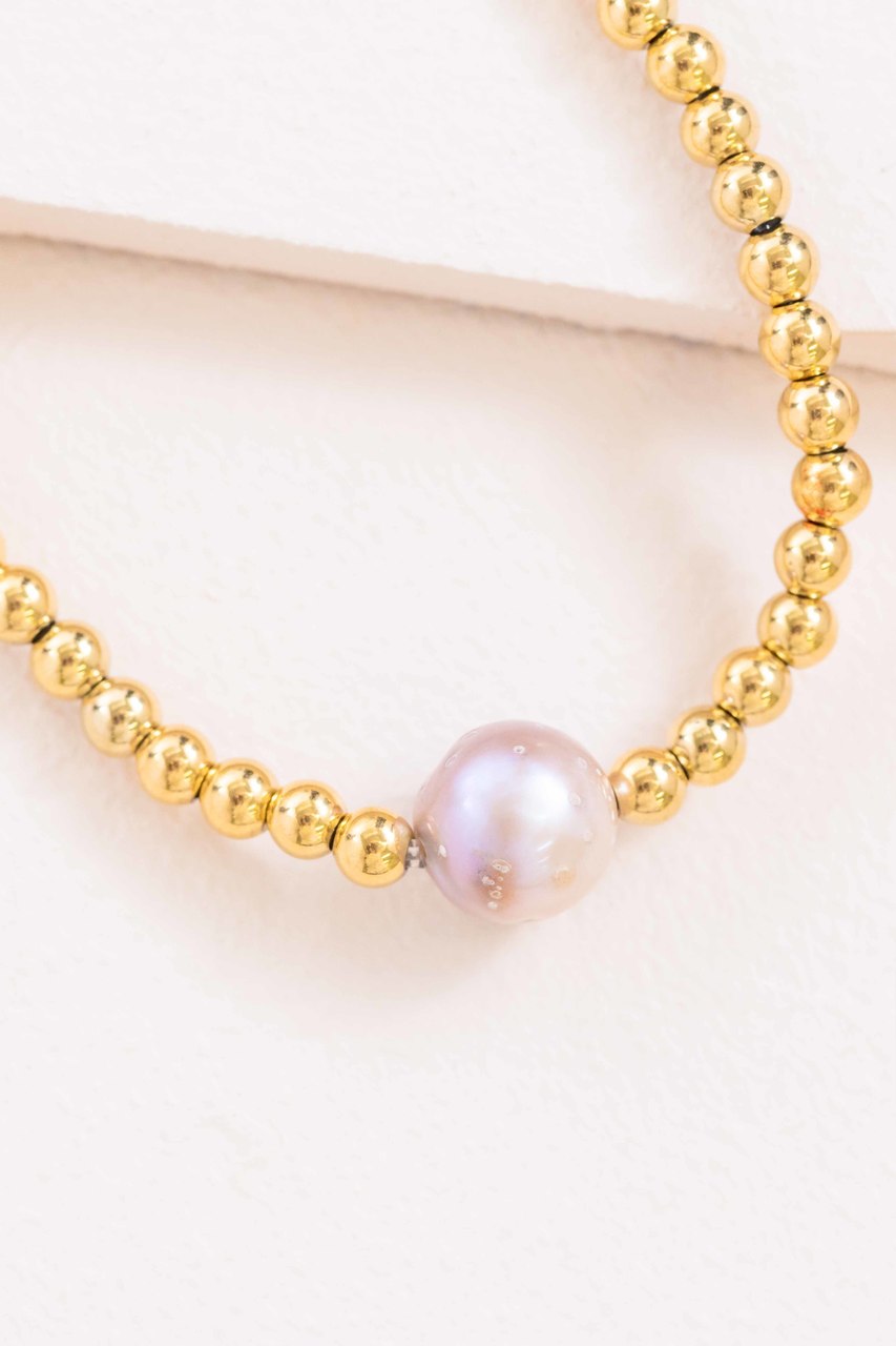 Fabled Pearl Beaded Bracelet (14K)
