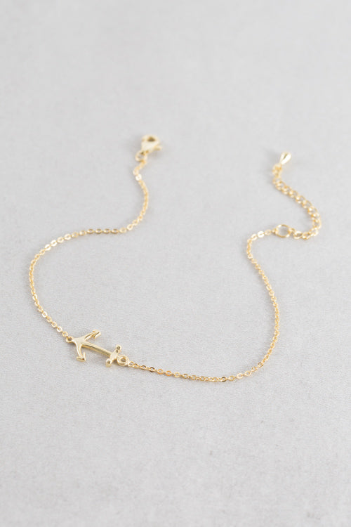 Anchor Bracelet (18K & 24K)