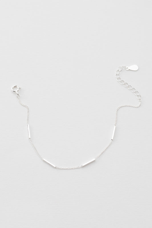 Draw the Line Bracelet | Silver (sterl.)