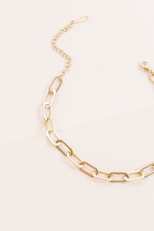 Cool Girl Chain Anklet | Gold
