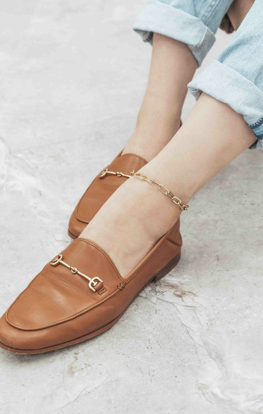 Cool Girl Chain Anklet | Gold