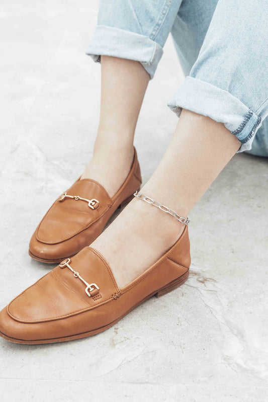 Cool Girl Chain Anklet | Silver