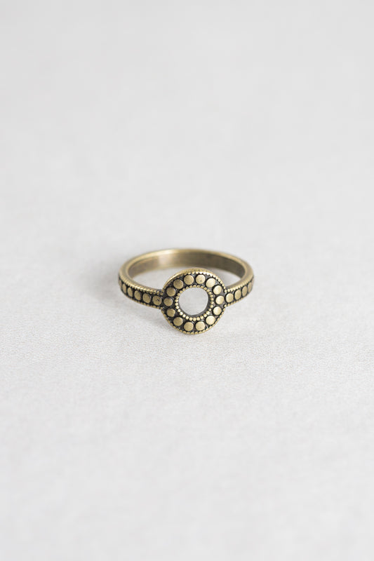 Burnished Karma Ring