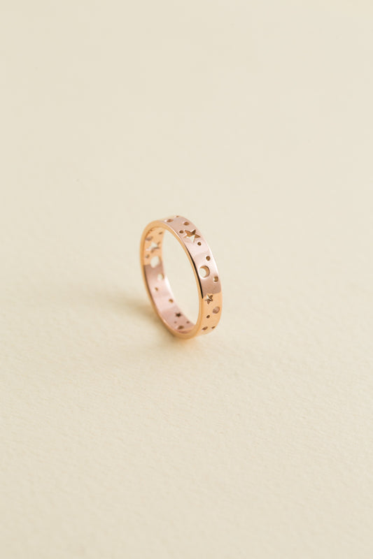 Night Wonder Ring | Rose Gold (14K)