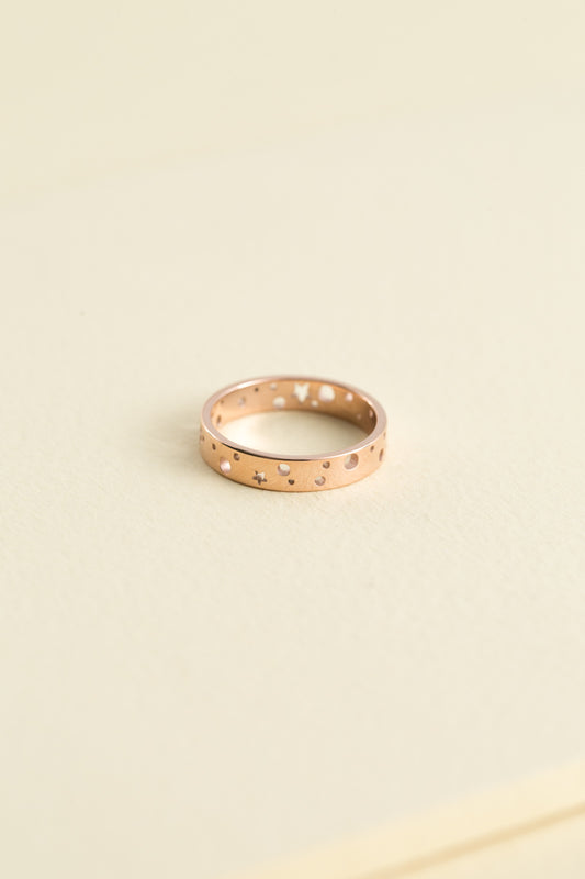 Night Wonder Ring | Rose Gold (14K)
