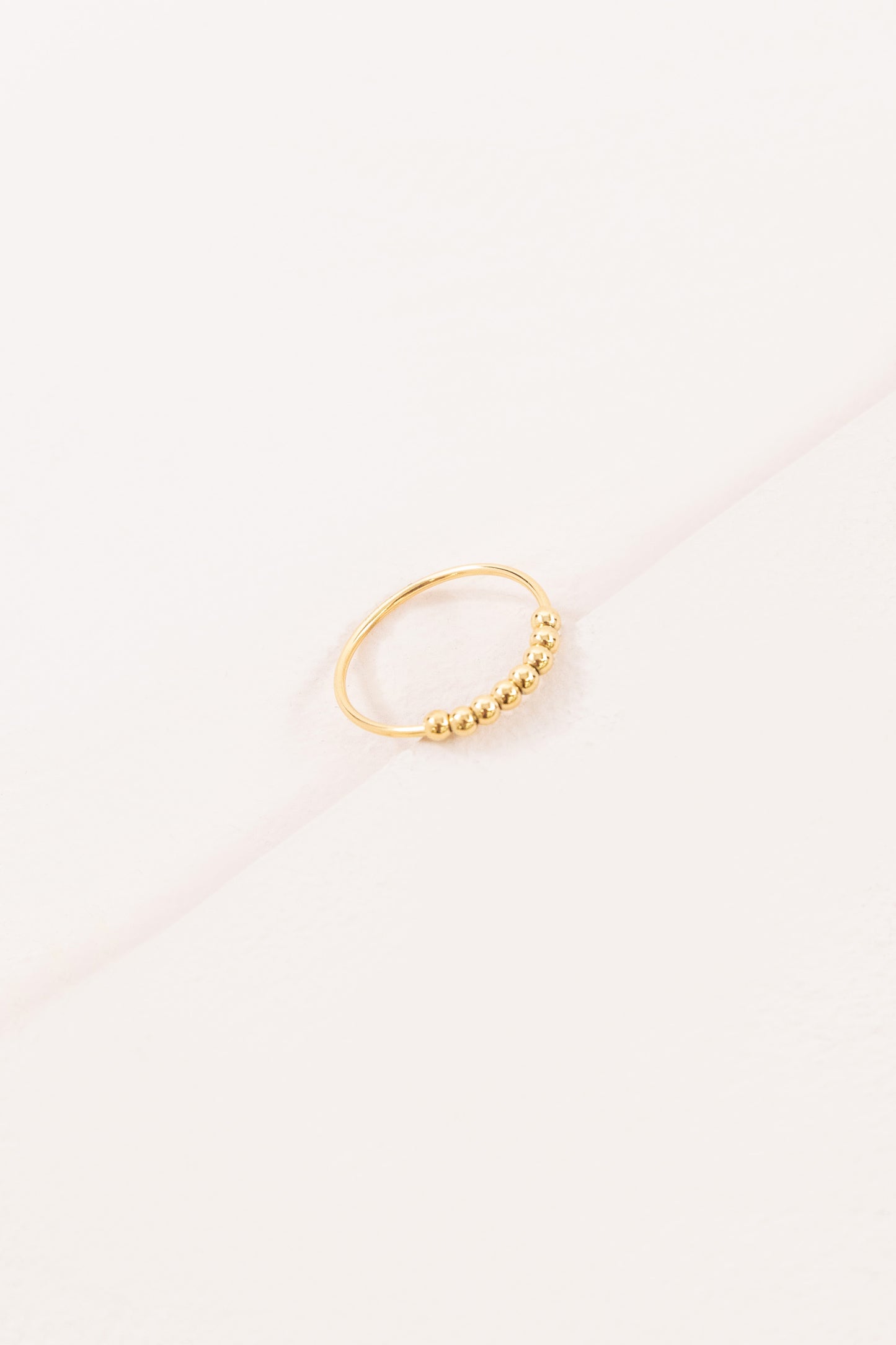 Veria Beaded Ring | Gold (18K)