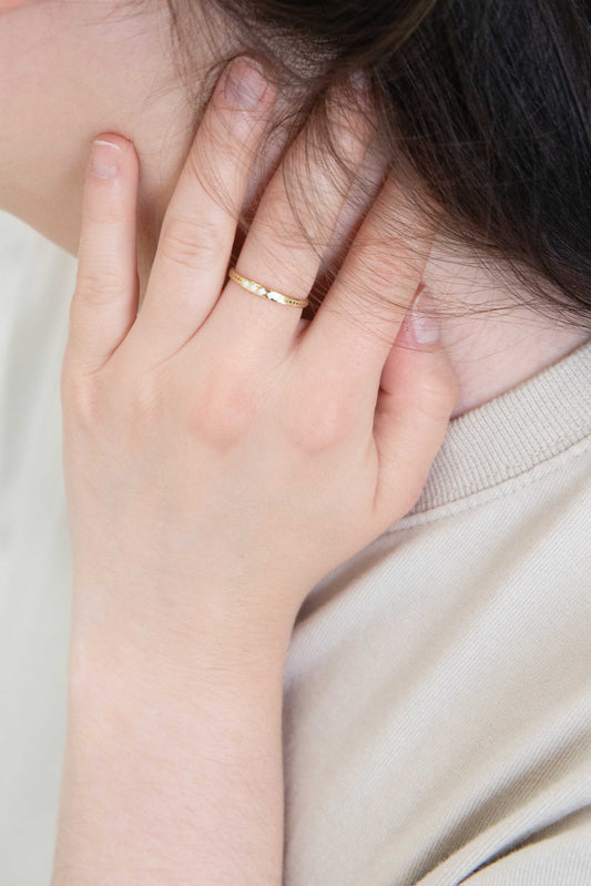 White Clover Ring (14K)