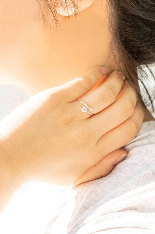 Sphere Wraparound Ring