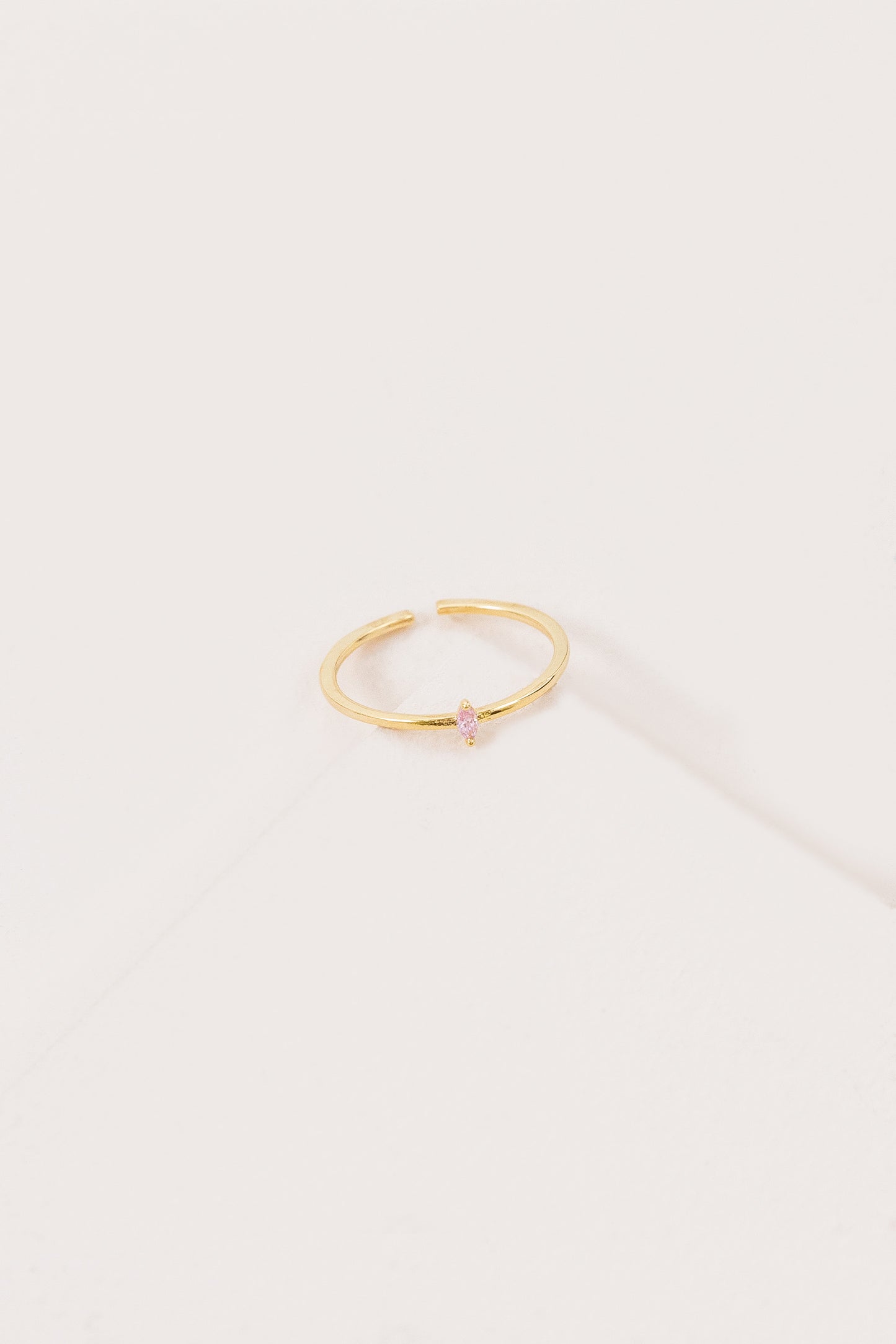 Solitary Simplicity Gem Stone Ring