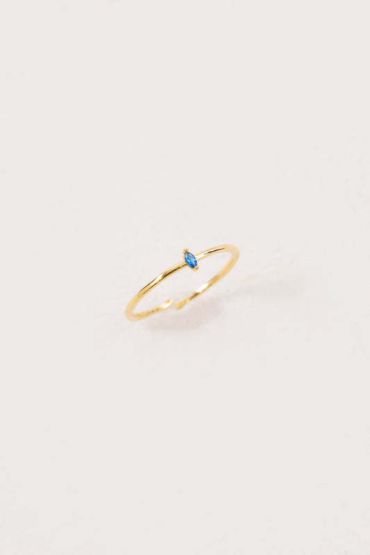 Solitary Simplicity Gem Stone Ring