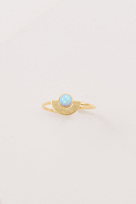 Pixum Wide Eye Stone Ring | Blue
