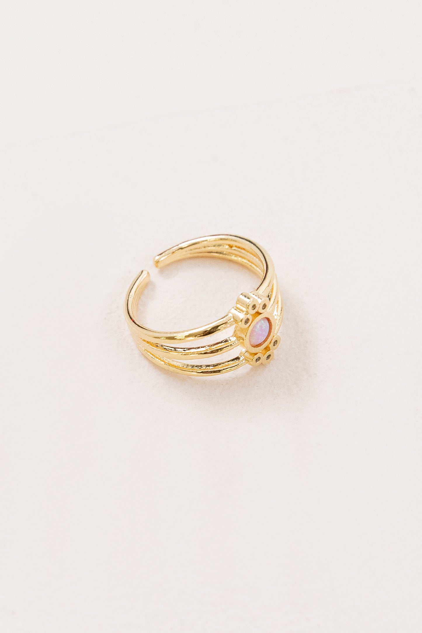 Pixum Sistine Stone Ring | Pink