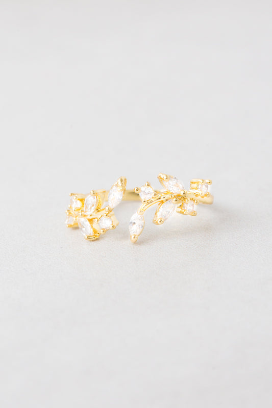 Lily of Vines Ring (14K)