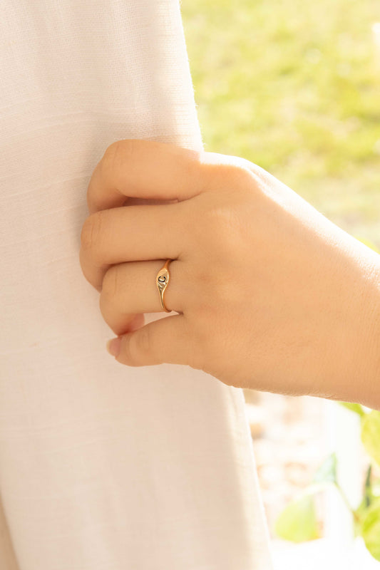 Initial Ring | Size 7