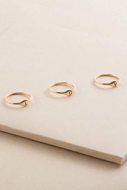 Initial Ring | Size 7