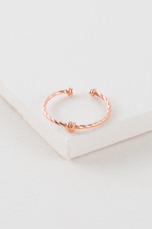All Tied Up Ring | Rose Gold (14K)