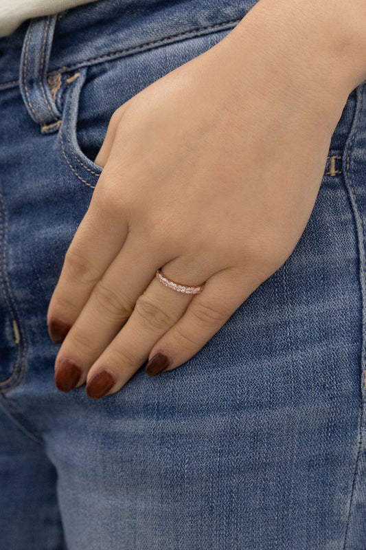 A Toast To You RIng | Rose Gold (14K)