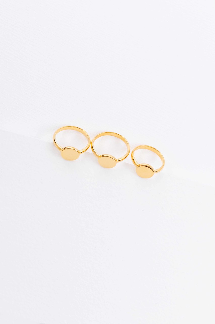 Cutest Thing Circle Ring | Gold (14K)