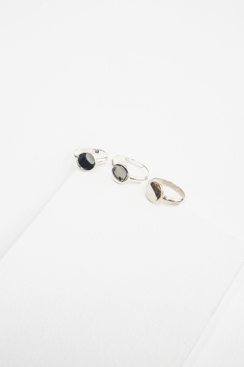 Cutest Thing Circle Ring | Silver (sterl.)