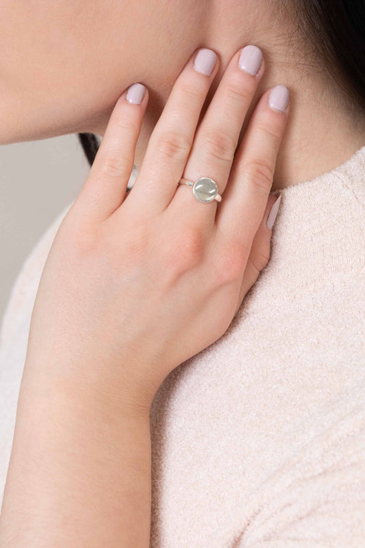 Cutest Thing Circle Ring | Silver (sterl.)