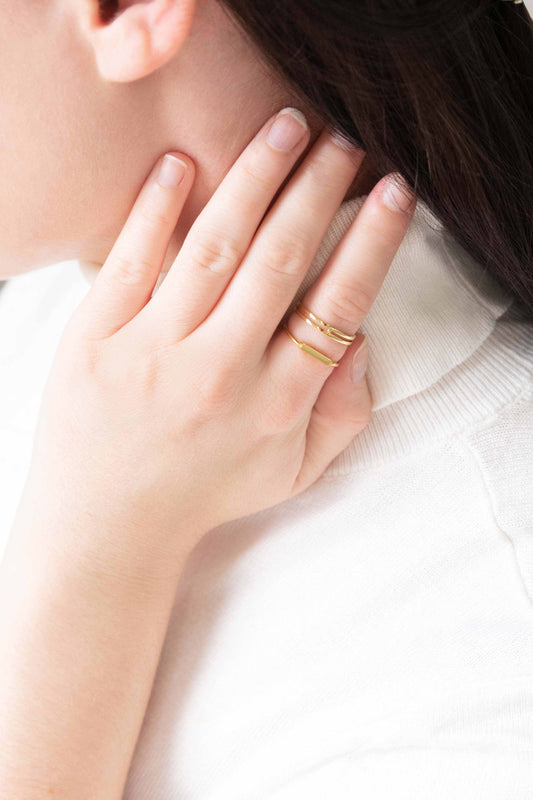 Set The Bar Ring Set