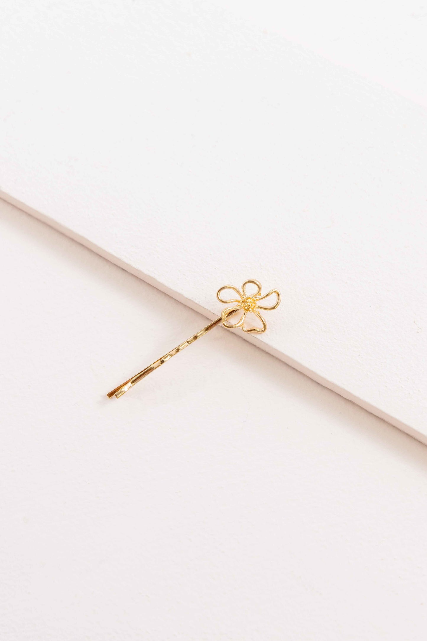 Gold Flowers Hair Pin Set