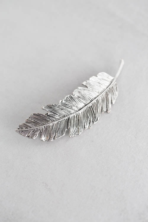 Feather Barrette