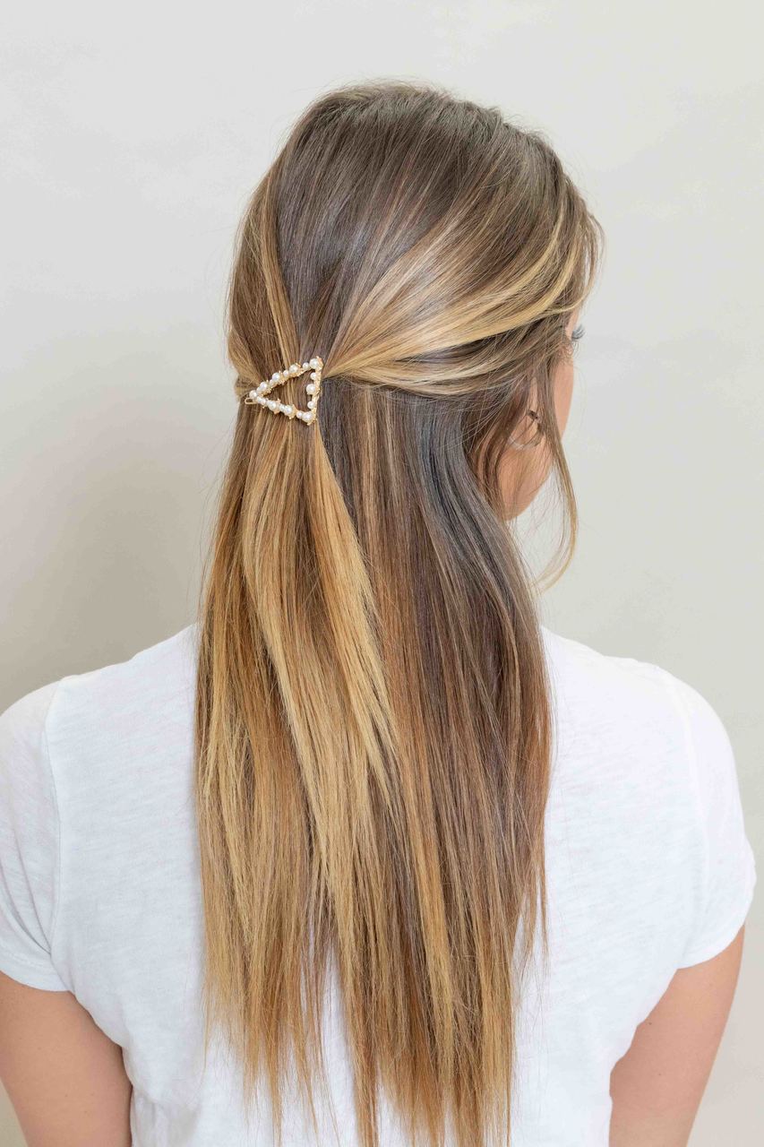 Prestige Pearl Triangle Hair Clip