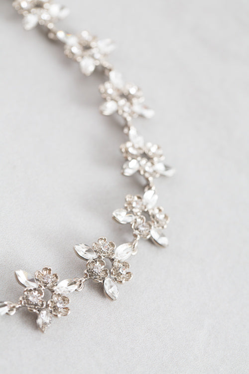 Genevieve Headpiece | Rustic Silver