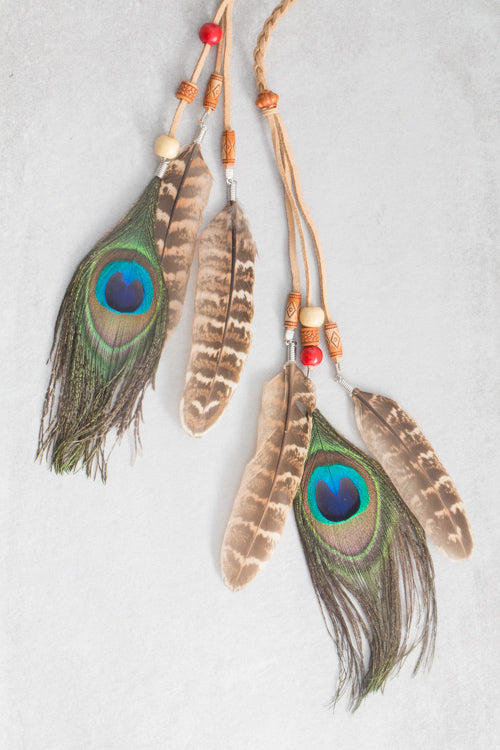 Feather Headband | Driftwood