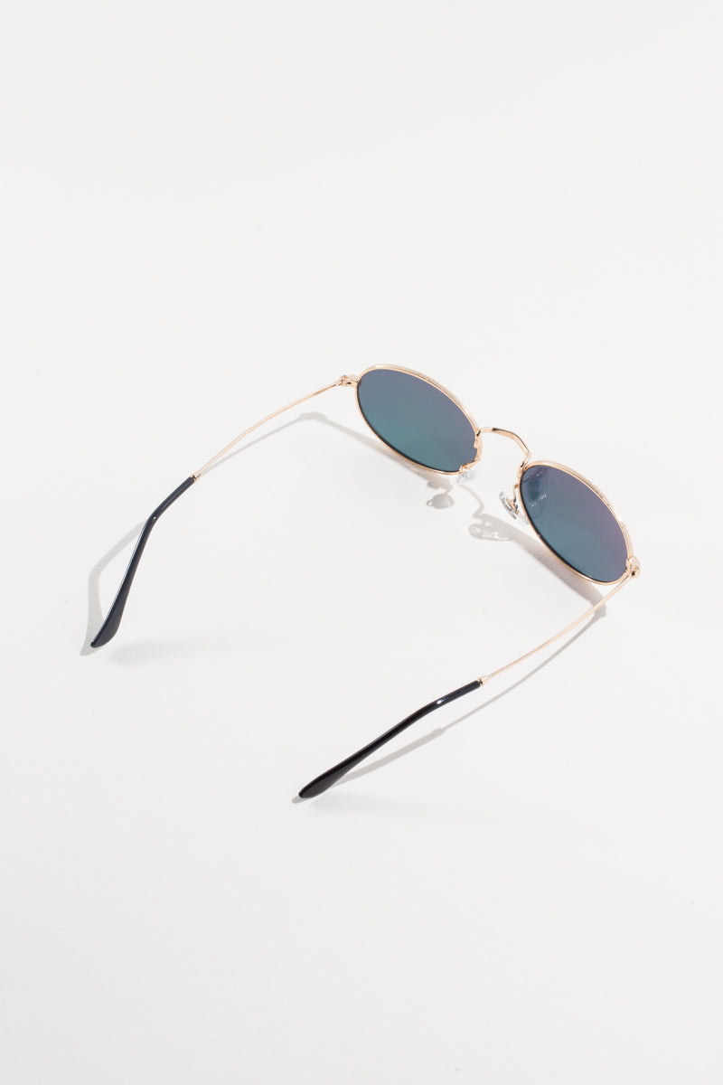 On Tempo Oval Sunglasses | Mirrored Rose