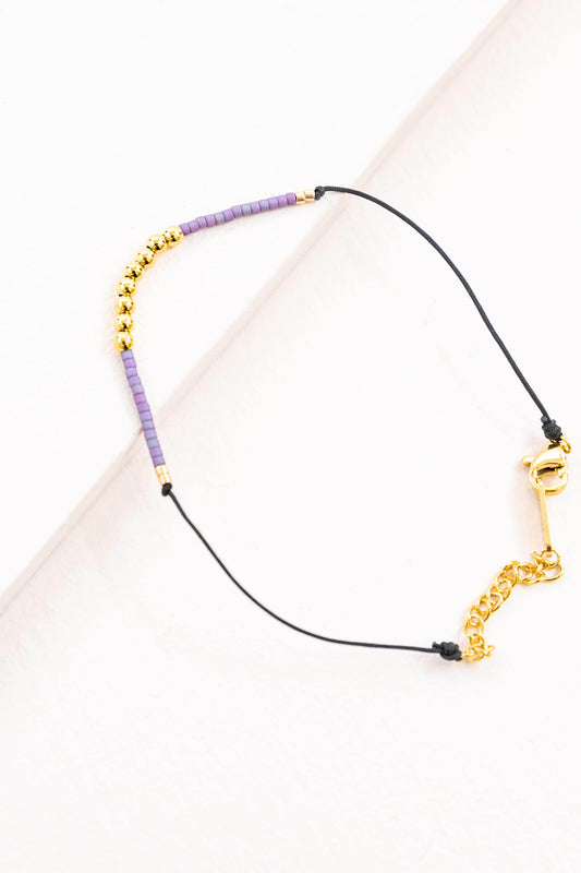 Brinn Bead Cord Bracelet (14K)