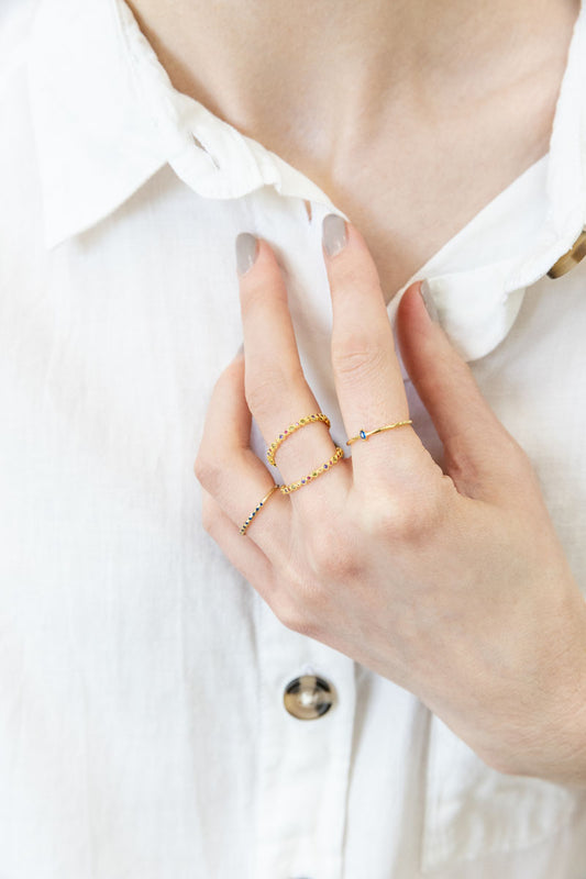 Candy Colored Ring (14K)