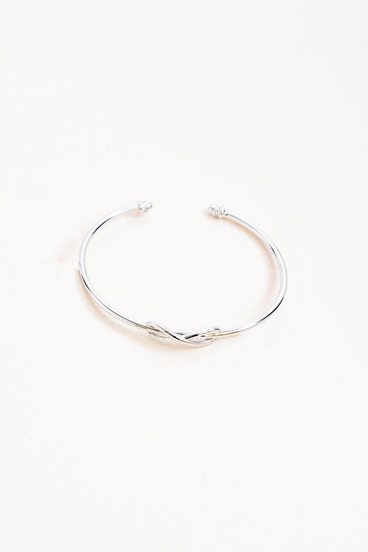 Infinity Cuff Bracelet (sterl.)