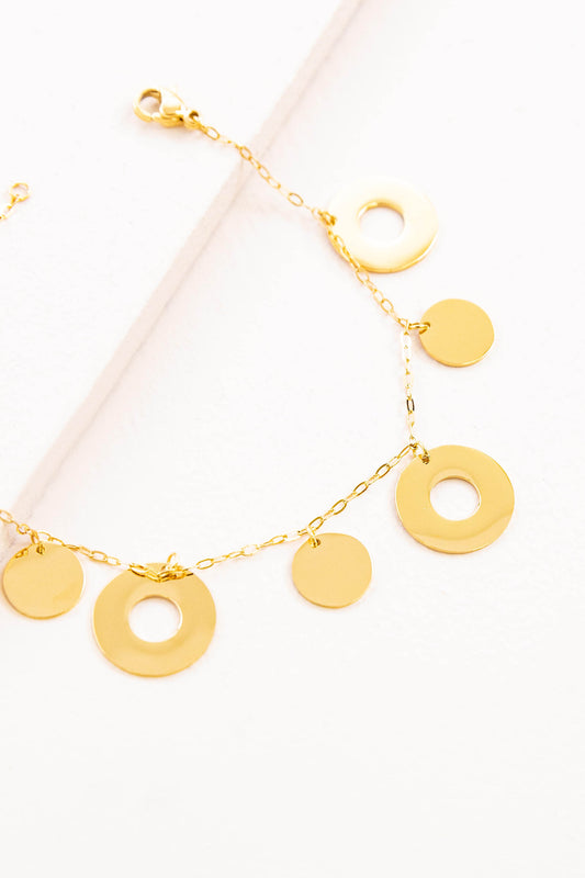 Keep Your Records On Bracelet (18K)