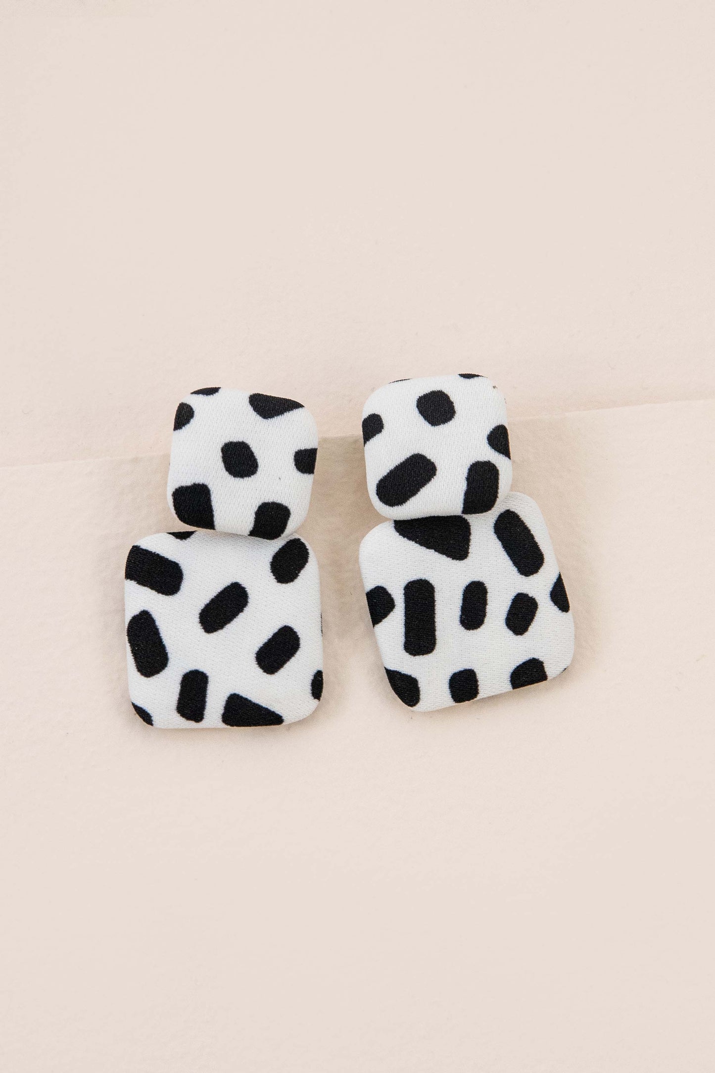 Textile Drop Earrings | Specks