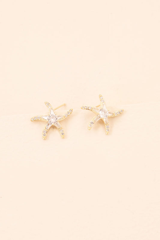 Starfish Stud Earrings