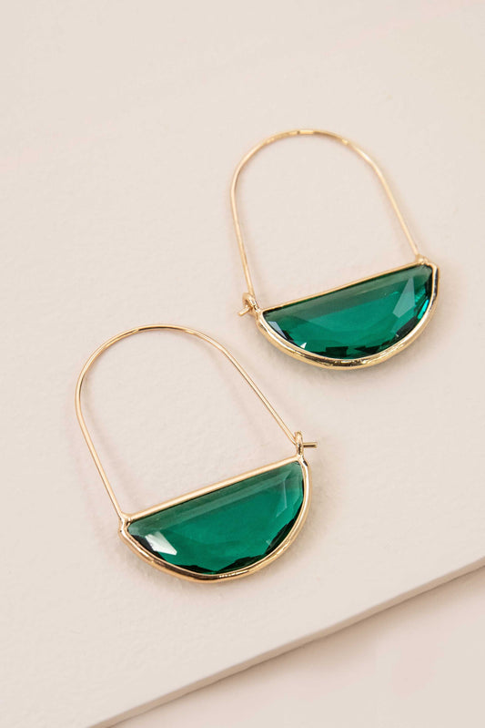 Glacier Hoop Earrings | Pine