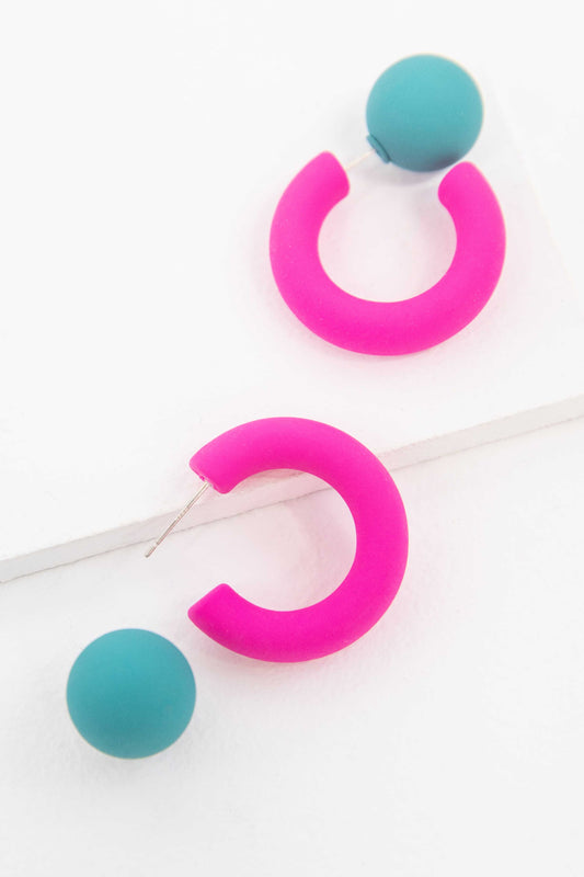 Aerobic Hoop Earrings | Oceana
