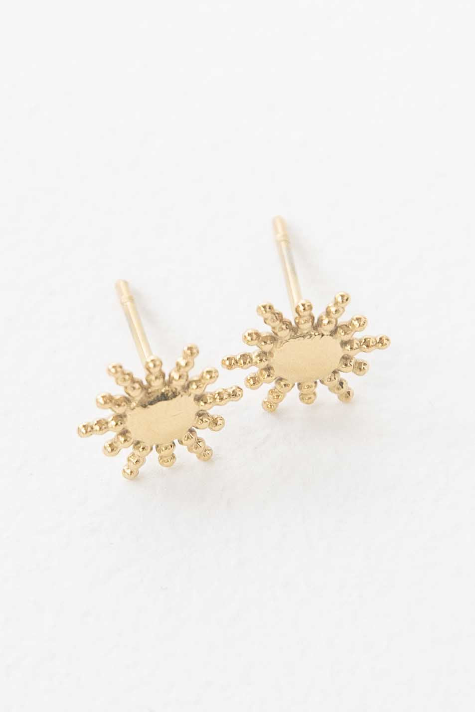 Sunnyside Stud Earrings | Gold