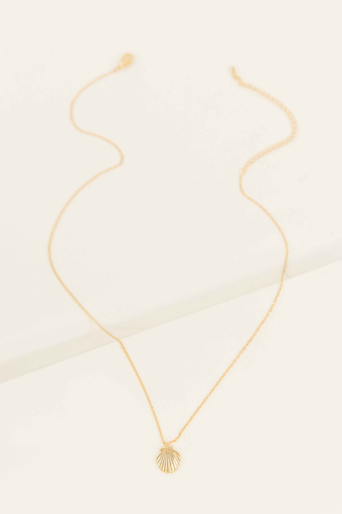 Shell Necklace | Gold