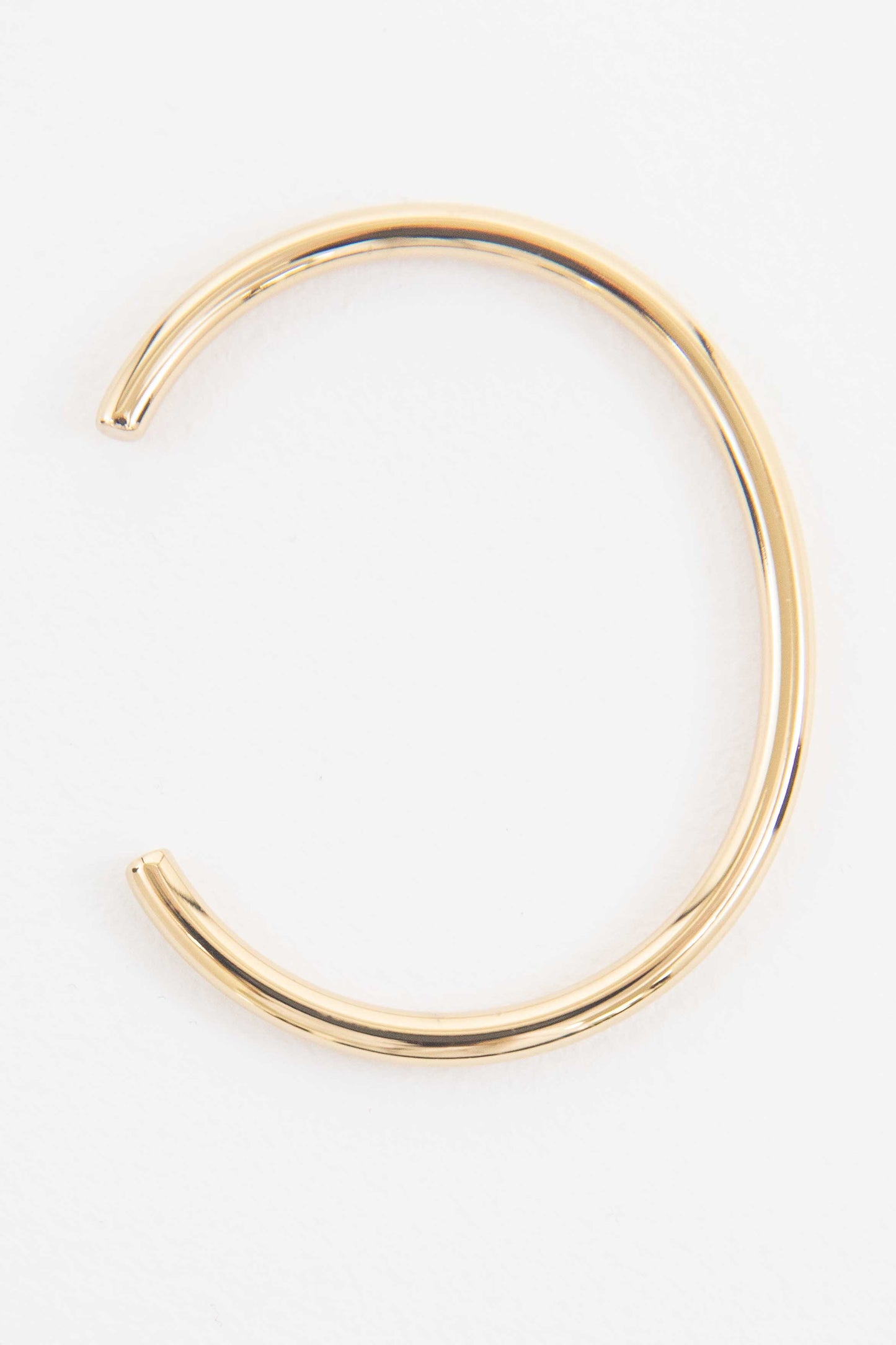 Solid Bar Cuff Bracelet | Gold