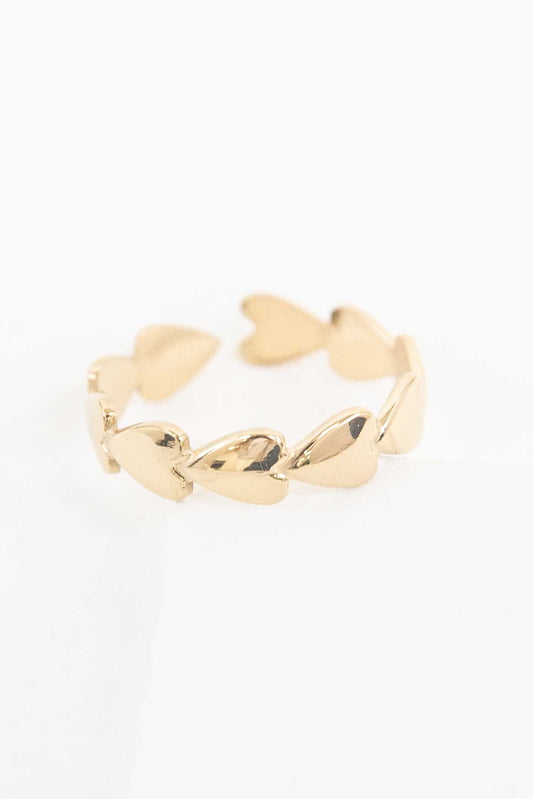 Spades Adjustable Ring