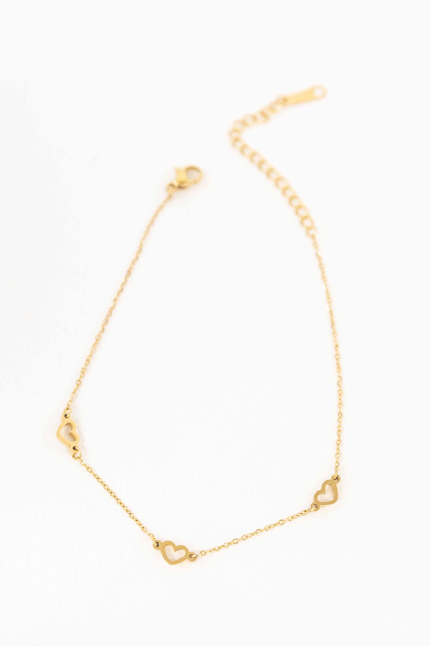 With Love Anklet | Gold