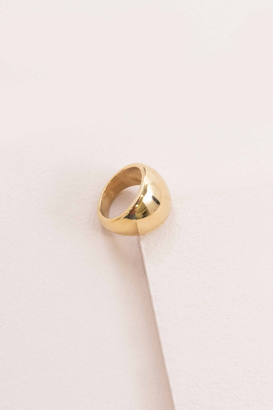 Gold Circle Ring