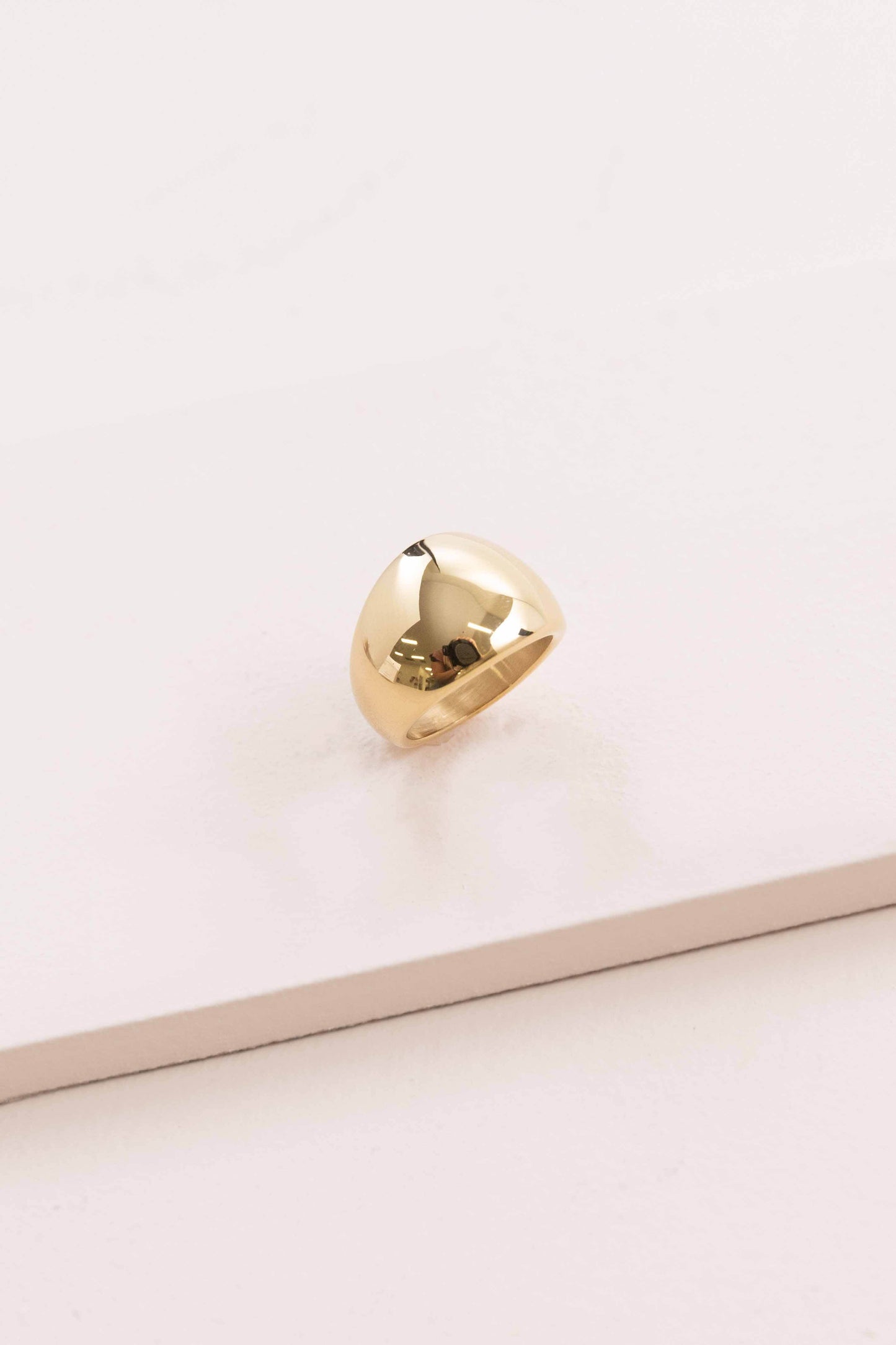 Gold Circle Ring