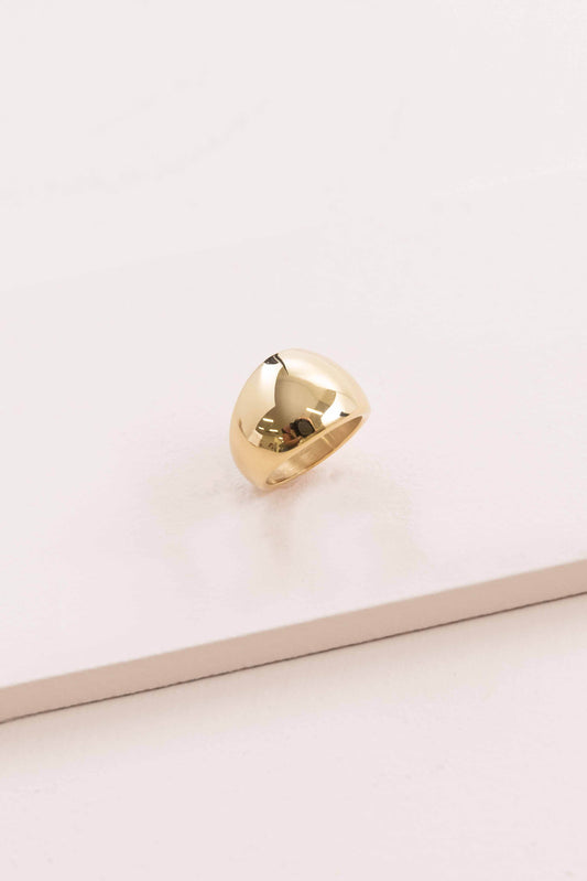 Gold Circle Ring