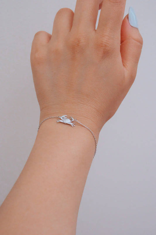 Bay Crab Bracelet | Silver