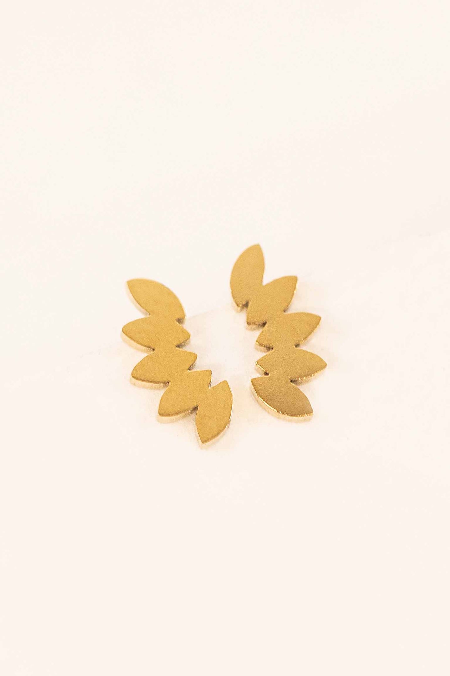 Floret Stud Earrings | Gold